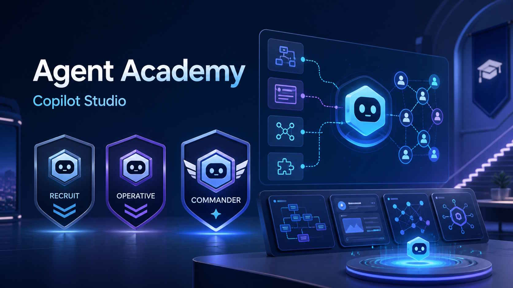 copilot agent academy